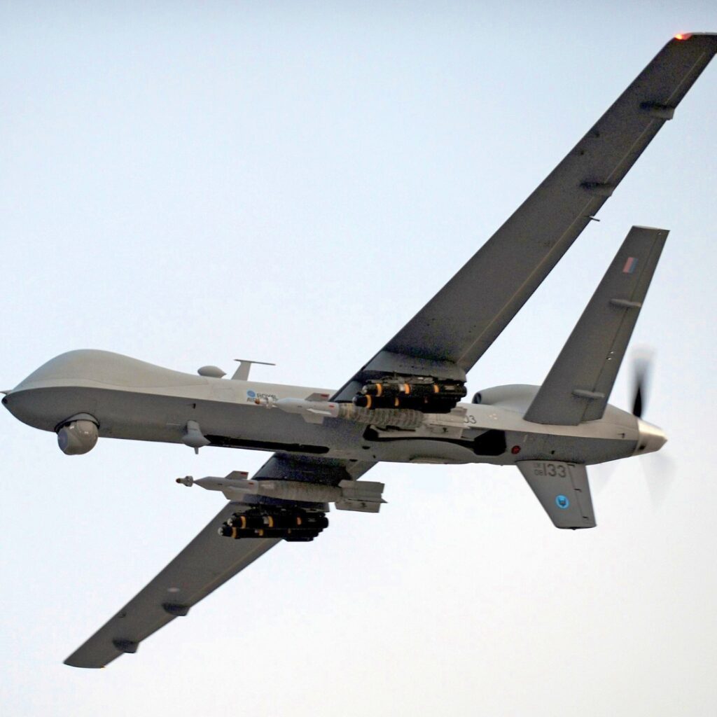 drones and aircraft
