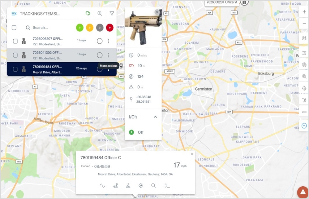 Weapon Tracking Software