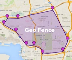 GPS GSM Geofencing Alerts